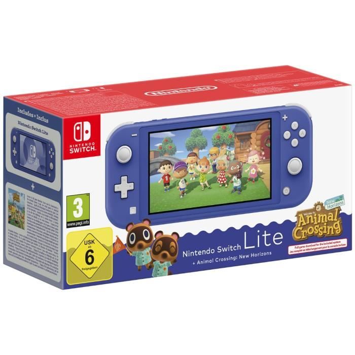 Console Switch Lite Animal Crossing New Horizons NINTENDO - vue 6