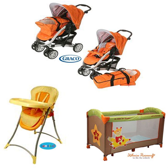poussette trio haute