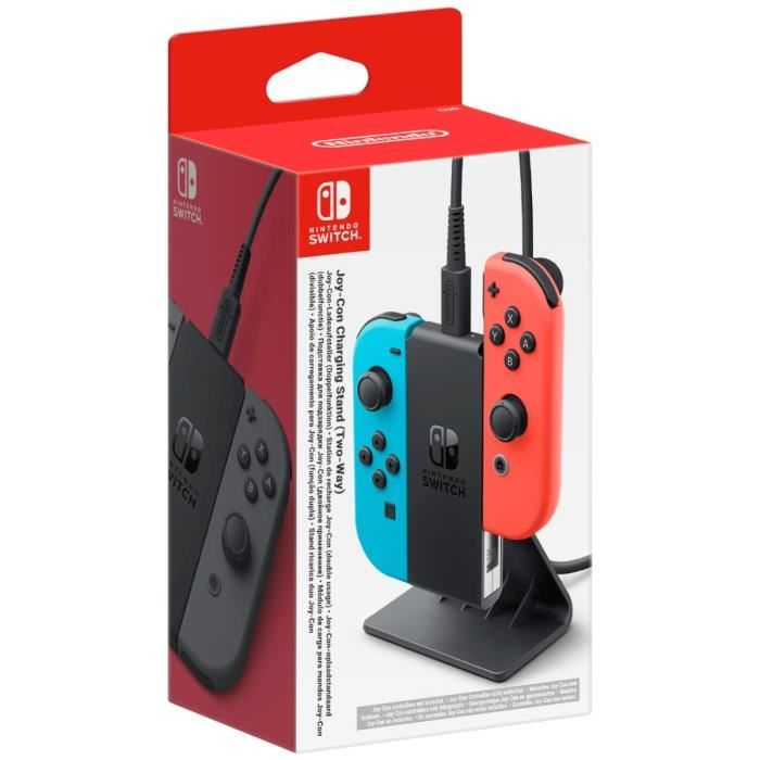 Station de recharge pour manettes Joy Con et NES • Accessoire Nintendo Switch
