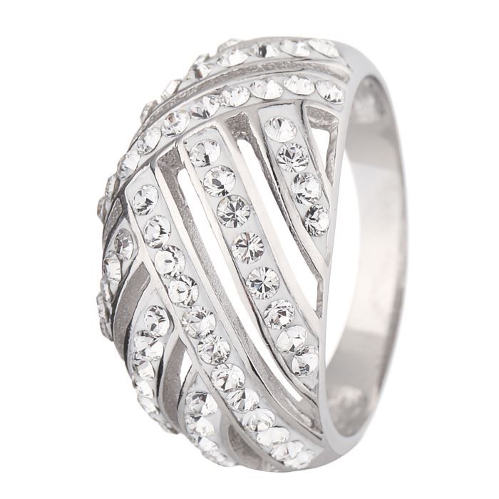 Bague COLORS ornee de Cristaux de Swarovski Elements Femme Argente Achat Vente bague anneau Bague COLORS ornee de Cristaux de Swarovski Elements Femme Femme Adulte Metal Argente cristaux SWAROVSKI ELE...
