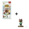 Pack : Figurine Amiibo Tom Nook Collection Animal Crossing + Animal Crossing - Carte Amiibo - Série 5-0