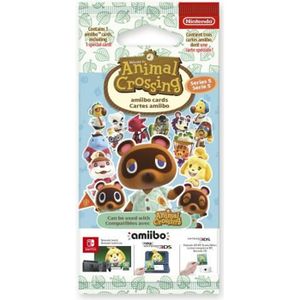 JEU NINTENDO SWITCH Cartes Amiibo - Animal Crossing Série 5 • Contient