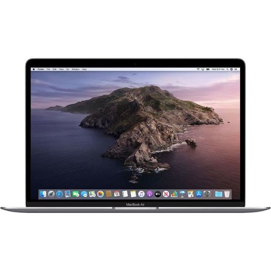 Apple - MacBook Air (2020) - 13,3" - Intel Core i5 - RAM 8 Go - Stockage 256 Go - Gris Sidéral - AZERTY