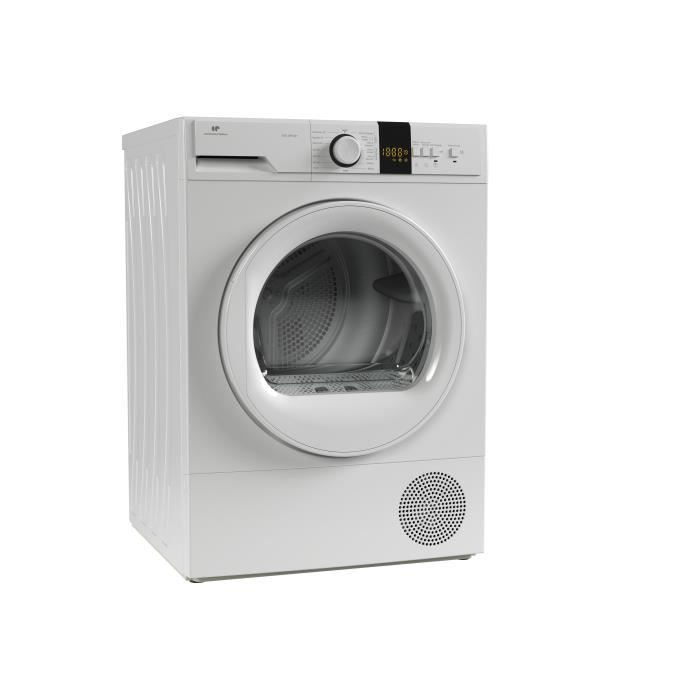 Sèche-linge pompe à chaleur CONTINENTAL EDISON CESL10PCW1 - 10kg - Largeur  59,6 cm - Classe A++ - blanc - Cdiscount Electroménager