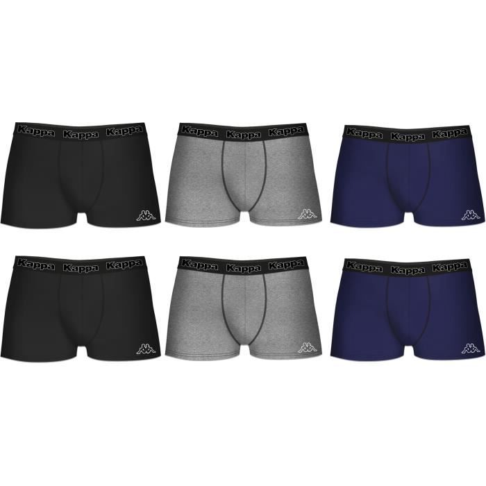 L M Neuf Homme Design Classique Poly Coton Boxer Taille S XL Shorts Sous-vêtements 3pp