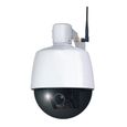 SMARTWARES Caméra de surveillance IP motorisée et connectée LAN/Wi-Fi pour extérieur-0