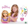 Tête à Coiffer Deluxe Raiponce Disney Princesses - Accessoires Inclus - Pour Enfant de 3 Ans et Plus - Violet-1