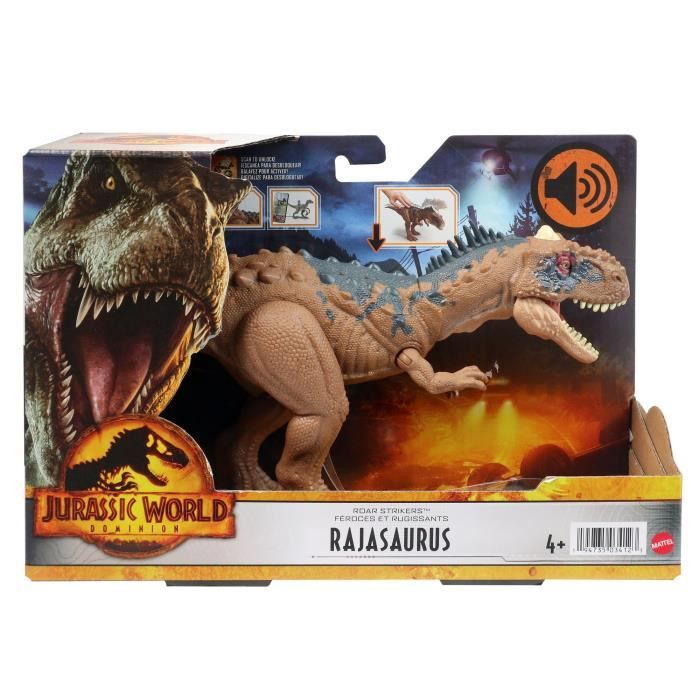 Figurine dinosaure Rajasaurus Sonore - Jurassic World - MATTEL - Cdiscount  Jeux - Jouets