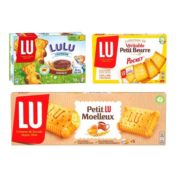 Lot De 1 Paquet De Veritable Petit Beurre Classique 1 Paquet De Veritable Petit Beurre Moelleux Et 1 Paquet De Lulu L Ourson Cdiscount Au Quotidien Lot De 1 Paquet De Veritable Petit Beurre Classique 1 Paquet De Veritable Petit Beurre Moelleux Et 1 Paquet De Lulu L Ourson Cdiscount Au Quotidien