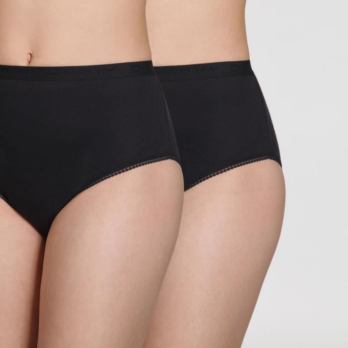 Slip midi dim pur coton hot sale