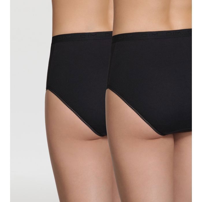 Pack De 3 Culottes DIM En Coton Stretch - Taille 44/46 - Multicolore, Confort Garanti