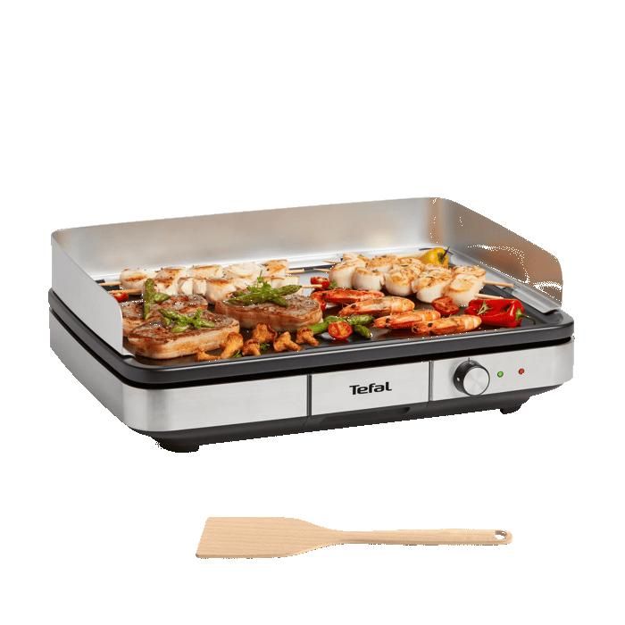 Plancha Teppan Yaki Balay Pour Plaque FlexInduction - 34x22 Cm - Passe Au Four 220°C - Accessoire Cuisine