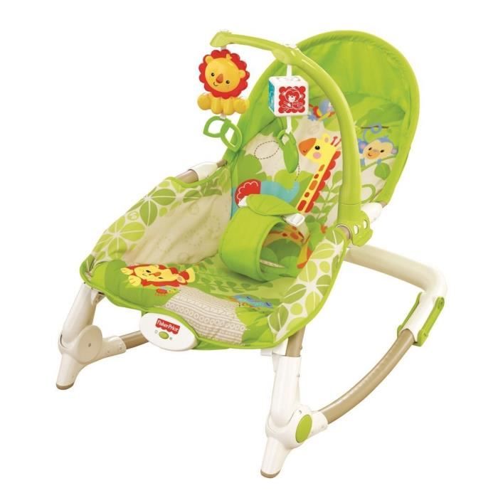 Fisher-price - trotteur jumperoo jungle sons lumieres - Conforama