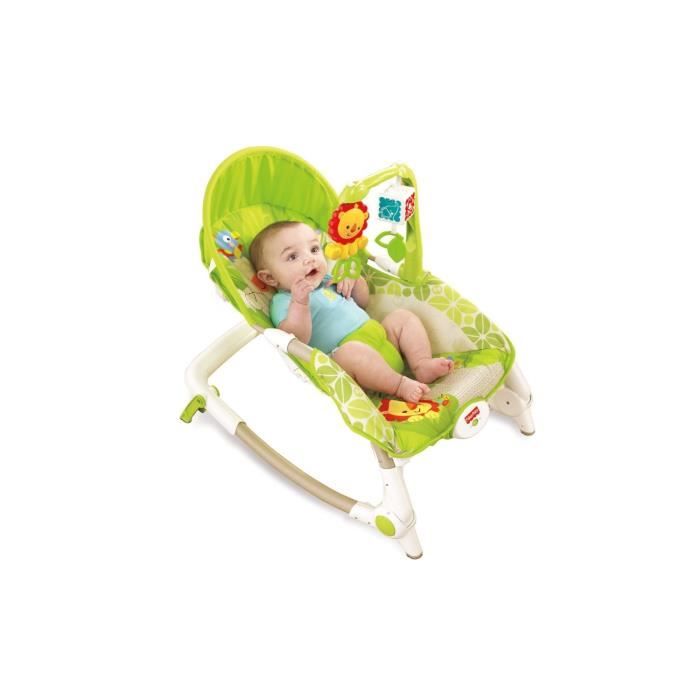 FISHER PRICE Transat volutif amis jungle Cdiscount Pu riculture