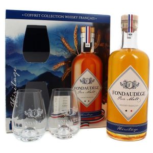 COFFRET CADEAU ALCOOL Fondaudège - Héritage - Coffret Whisky Pur Malt 40