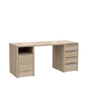 CALPE Bureau chêne sonoma - L 160 cm
