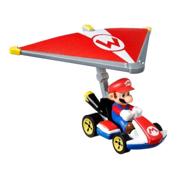HOT WHEELS Mario Kart Aile Mario Petite Voiture