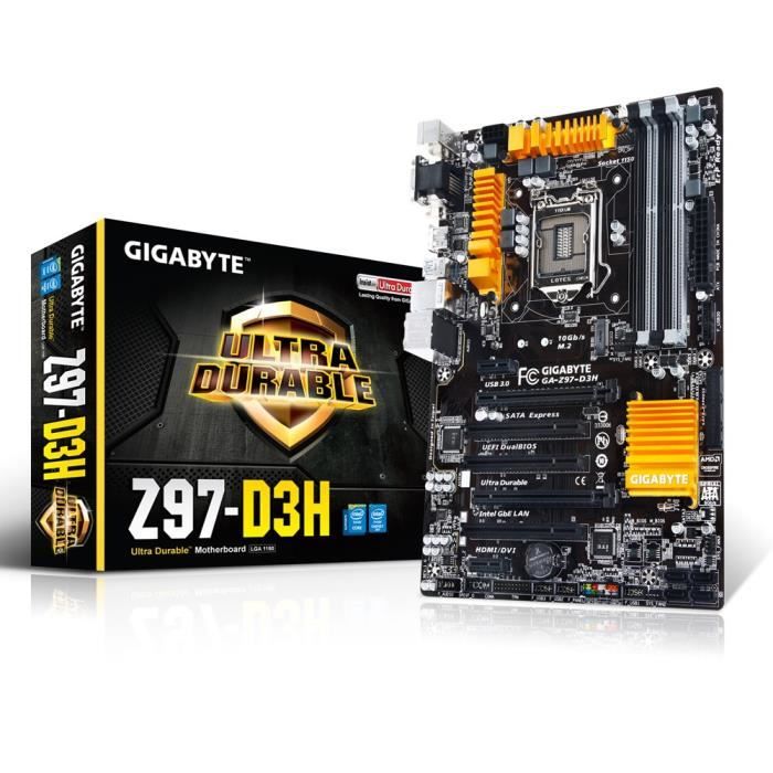 Gigabyte Z97-D3H - Gigabyte