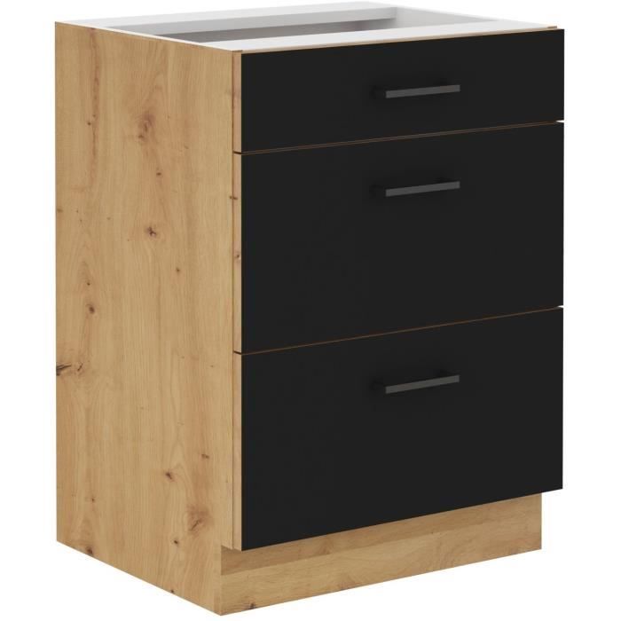 Casserolier 3 Tiroirs 60 Cm Brico Depotnull