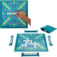 Mattel Games - Scrabble Classique 2 En 1 Avec Plateau Réversible - Jeu De Société - 8 Ans Et +-2