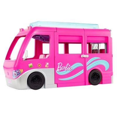 Jeu De Poupées Barbie Avec Bateau Et Jeep