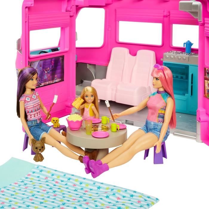 Camping car 2024 barbie cdiscount