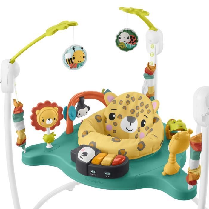 Fisher-Price - Centre d'Activités Jumperoo Léopard