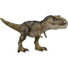 MATTEL Figurine dinosaure - Jurassic World - T-Rex Morsure Extrême - 50cm sonore et articulé - Dès 4 ans
