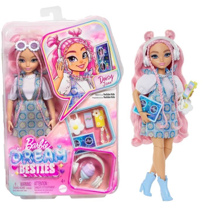 Poupée Barbie Dream Besties JDD74 – 9 Accessoires et Thème Musical - vue 2