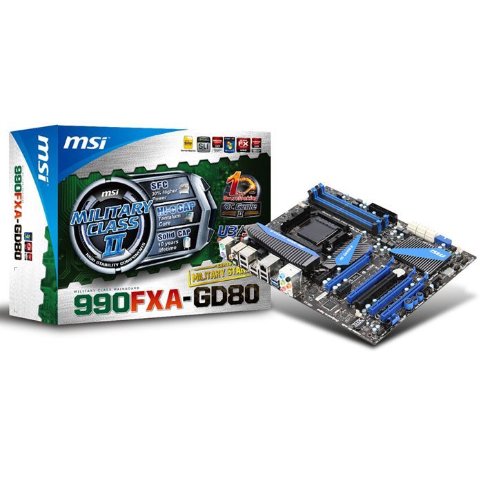 Acheter MSI 990FXA-GD80 Reconditionné - 249,99 € MSI 990FXA-GD80 Reconditionné - MSI reconditionné disponible sur Cdiscount Seconde Vie