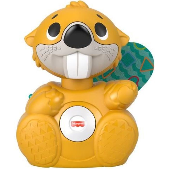 Jouet d'éveil Fisher-Price Linkimals Hector le Castor pour bébé dès 9 mois  - Cdiscount Jeux - Jouets