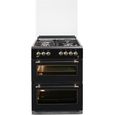 Cuisiniere gaz avec grand volume de four