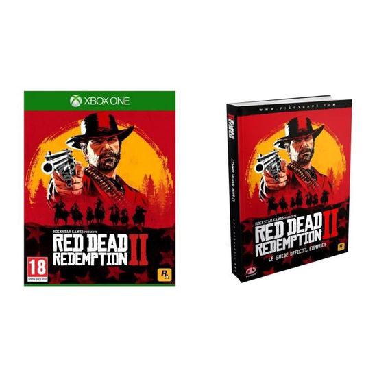 Red Dead Redemption 2 Jeu Xbox One + Guide de jeu Edition Standard
