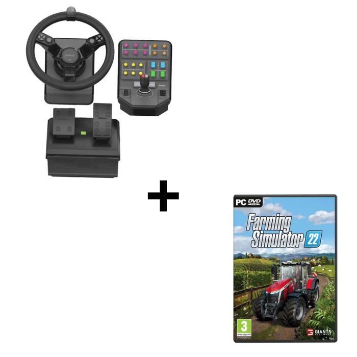 Pack : SAITEK Farm Sim Controller + Farming Simulator PC 2022 - Cdiscount  Informatique