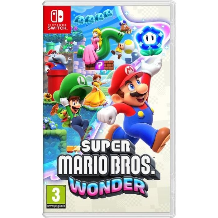 Super Mario Bros. Wonder - Édition Standard  Jeu Nintendo Switch -  Cdiscount Jeux vidéo