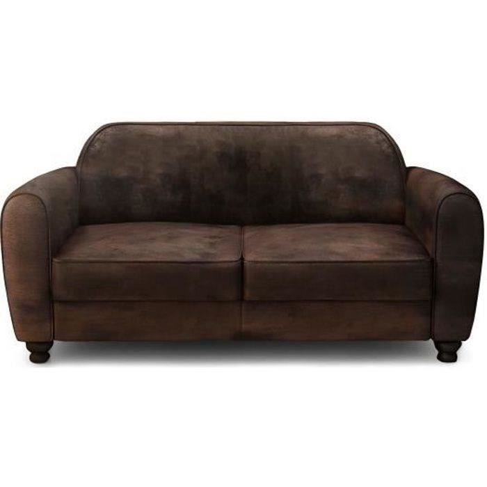 Canape Droit Fixe 2 Place L 170 Cm Cdiscount