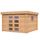 Abri de jardin en bois toit plat