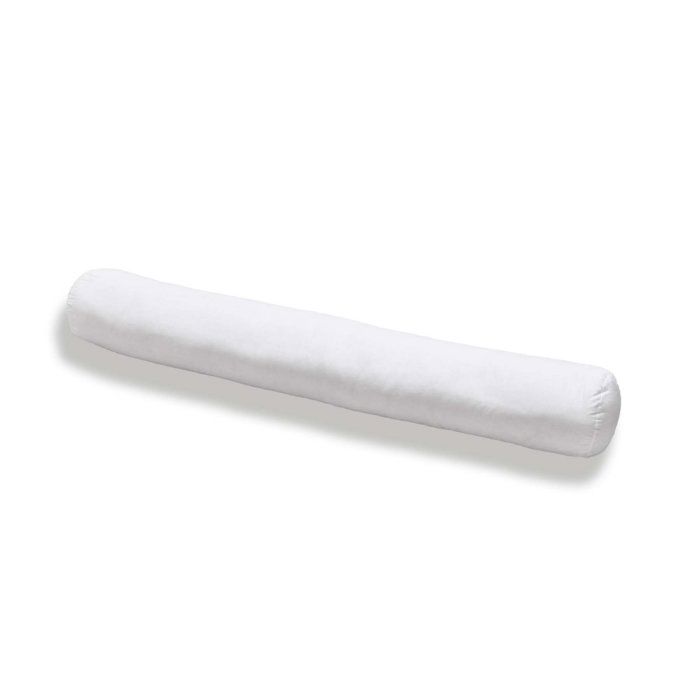 BLEU CALIN Traversin volumineux gonflant en coton 140 cm blanc -  