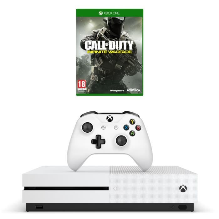 Xbox One S 500Go + Call of Duty Infinite Warfare Jeu Xbox ... - 
