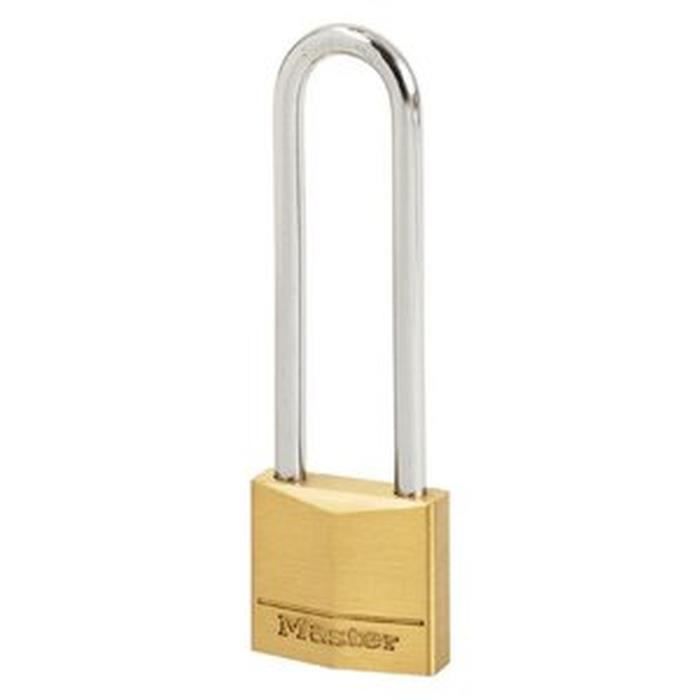 Lot de 2 cadenas avec clé MASTER LOCK laiton, l.30 mm