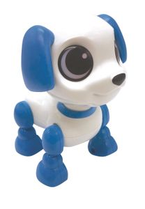ROBOT - ANIMAL ANIMÉ Power Puppy Mini - Chien robot avec effets lumineux et sonores, contrôle par claquement de main, répétition