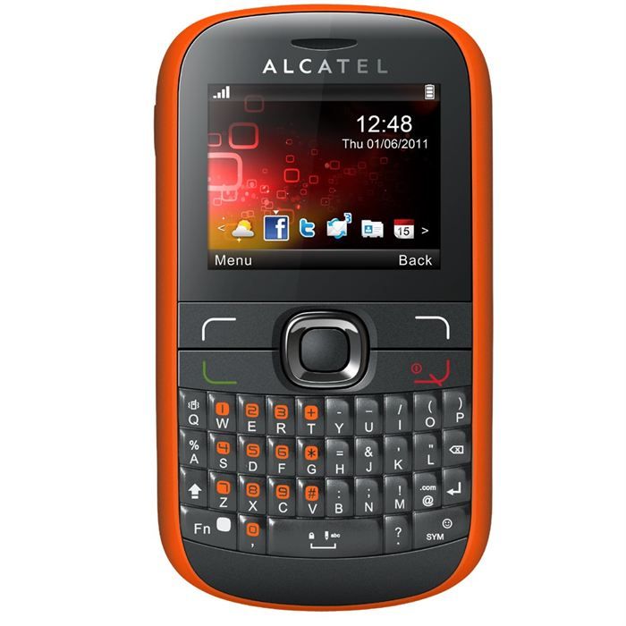 Alcatel ONE TOUCH 585 D Orange Achat téléphone portable pas cher