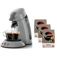 Machine à café dosette SENSEO ORGINAL Philips HD6553/71 + 120 dosettes-0