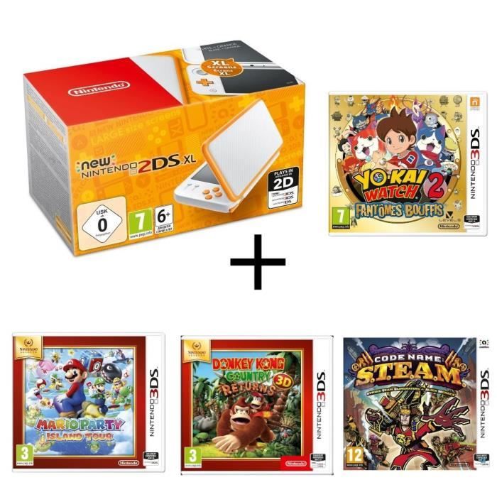 Nintendo 2ds shop xl donkey kong