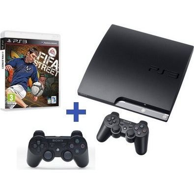 PS3 160 Go + MANETTE DUALSHOCK 3 + FIFA STREET 4