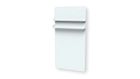 CARRERA Radiateur sèche-serviette Verre LCD 1000W blanc