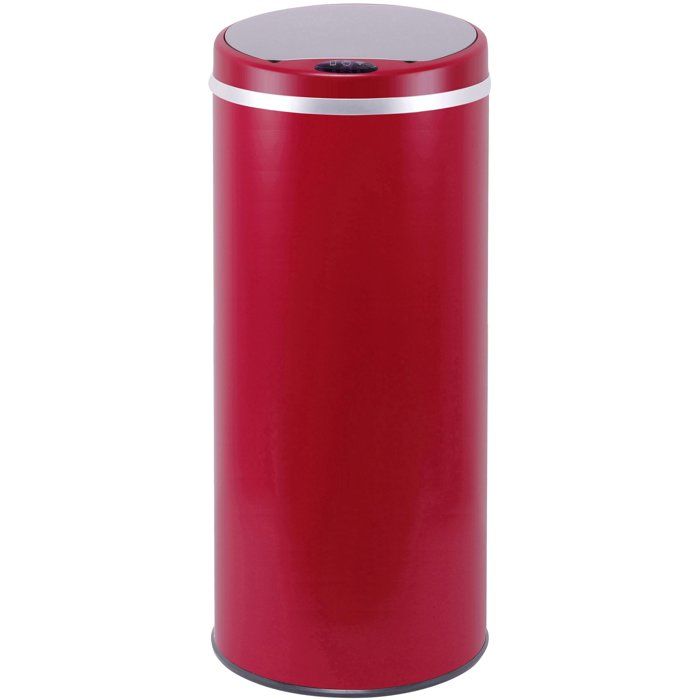 Poubelle Automatique - SOHO - KITCHEN MOVE - 42 L - Rouge Mat