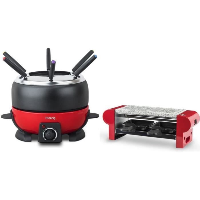 NATURAMIX APPAREIL À RACLETTE 2 PERSONNES 440W RAC.INDUS-2