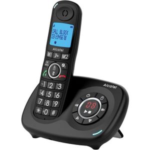 Téléphone fixe Téléphone sans fil avec répondeur ALCATEL XL595B V