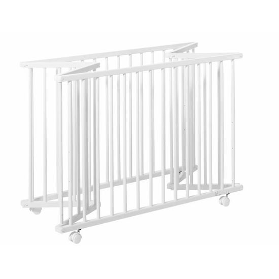 Geuther Parc Bebe Pliable Lea Blanc 75x103 Cm 3 Positions Hetre Massif Fond Blanc Cdiscount Puericulture Eveil Bebe